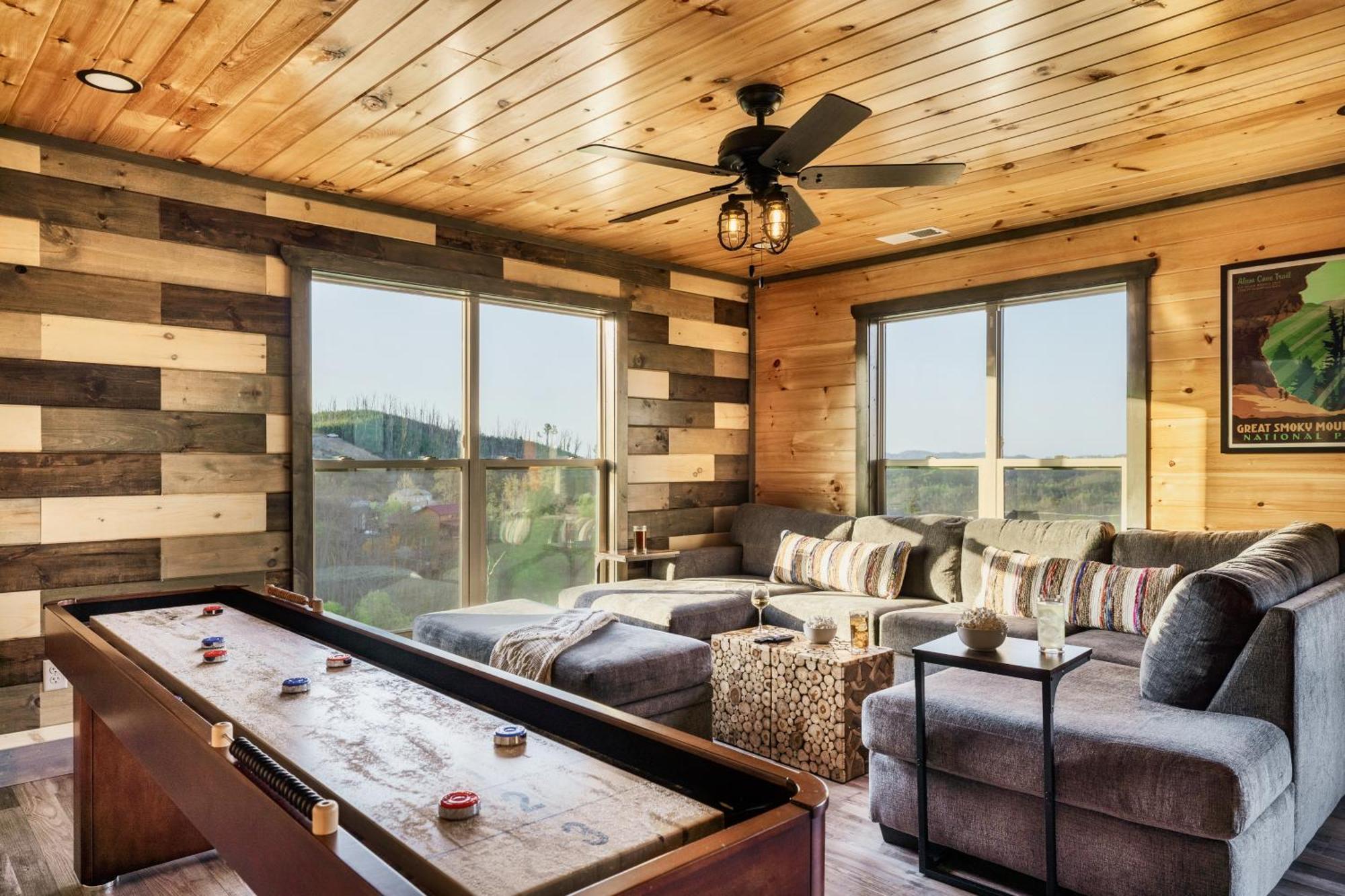 Mountainscape - Brand New Cabin W Views - Hottub - Firetable - Ps5 - Pooltable - 3 Pools Gatlinburg Eksteriør bilde