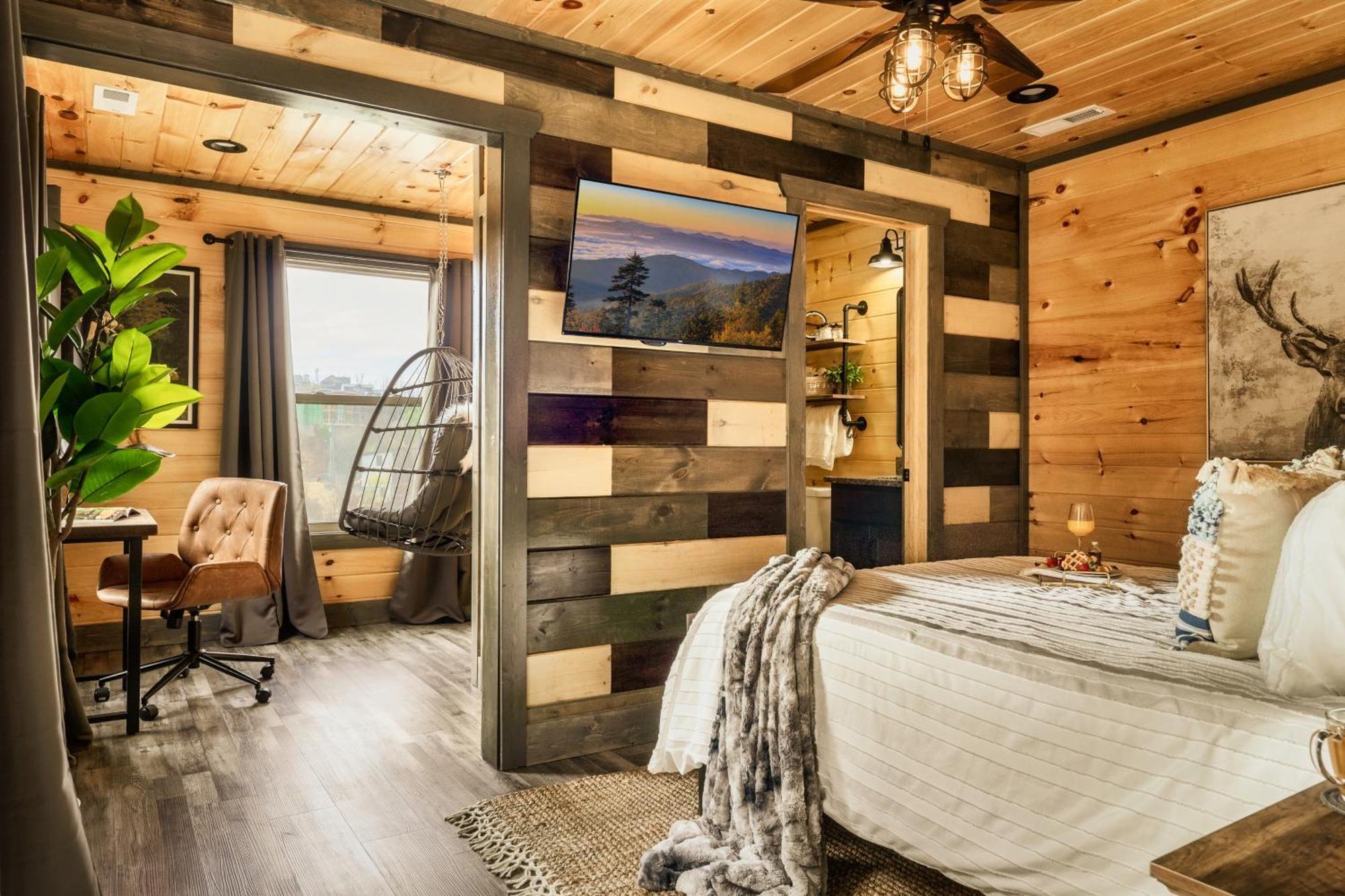 Mountainscape - Brand New Cabin W Views - Hottub - Firetable - Ps5 - Pooltable - 3 Pools Gatlinburg Eksteriør bilde