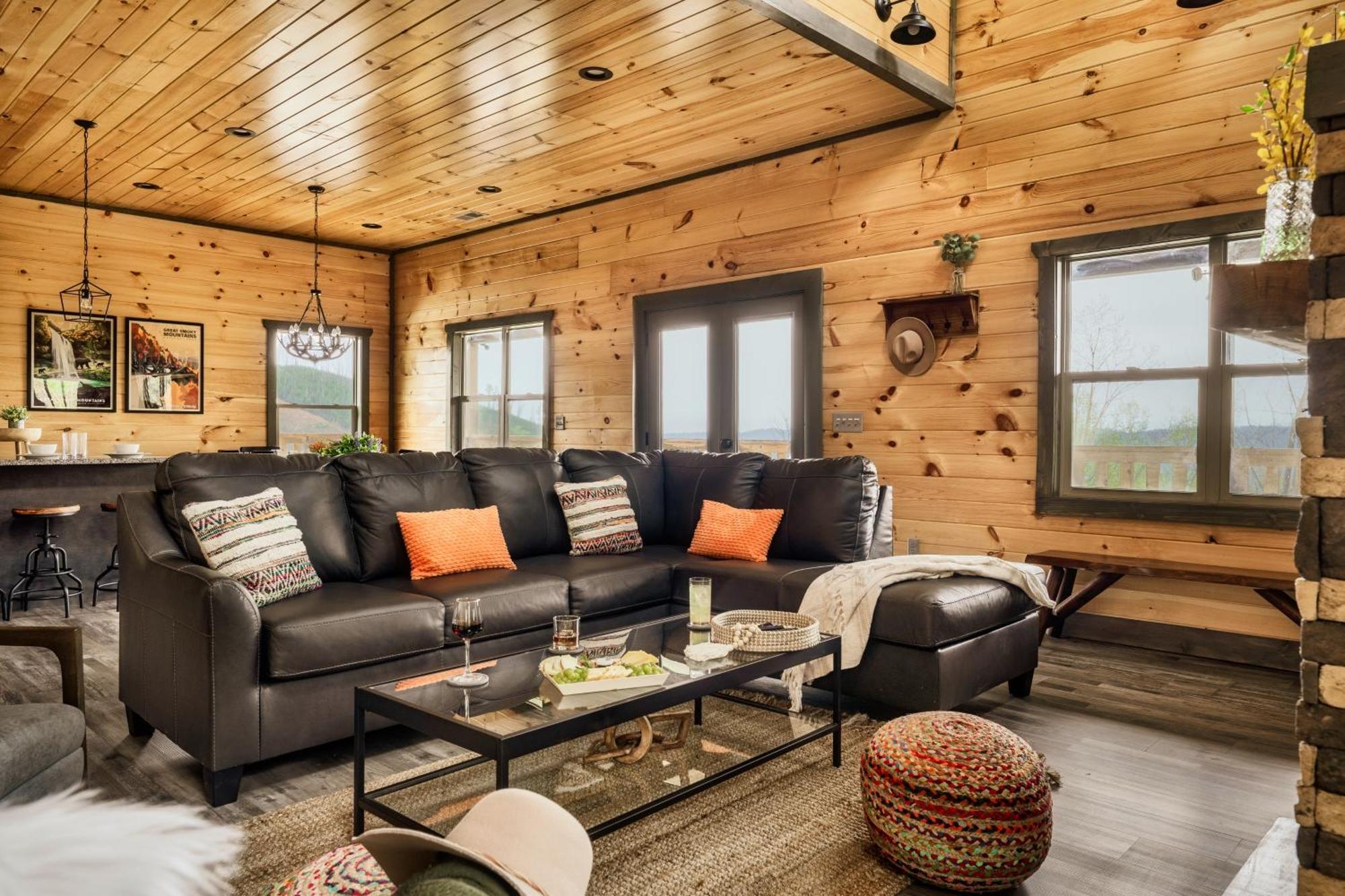Mountainscape - Brand New Cabin W Views - Hottub - Firetable - Ps5 - Pooltable - 3 Pools Gatlinburg Eksteriør bilde